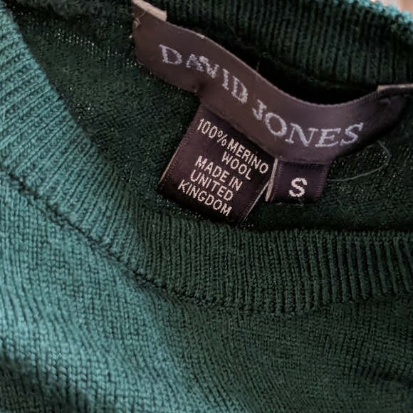 forest green wool sweater - Picture 3 of 3